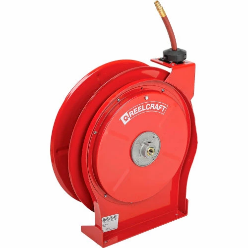 Reelcraft 5650 OLP 3/8"x50' 300 PSI Premium Duty All Steel Spring Retractable Compact Hose Reel 3 Reelcraft 5650 OLP 3/8"x50' 300 PSI Premium Duty All Steel Spring Retractable Compact Hose Reel