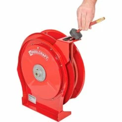 Reelcraft 5650 OLP 3/8"x50' 300 PSI Premium Duty All Steel Spring Retractable Compact Hose Reel 18 Reelcraft 5650 OLP 3/8"x50' 300 PSI Premium Duty All Steel Spring Retractable Compact Hose Reel -Cord Reels Shop 237029 03