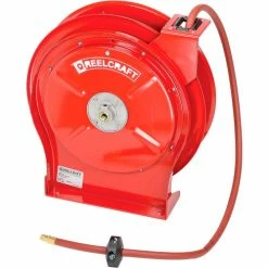 Reelcraft 5650 OLP 3/8"x50' 300 PSI Premium Duty All Steel Spring Retractable Compact Hose Reel 20 Reelcraft 5650 OLP 3/8"x50' 300 PSI Premium Duty All Steel Spring Retractable Compact Hose Reel -Cord Reels Shop 237029 05