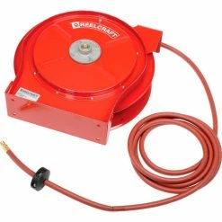 Reelcraft 5650 OLP 3/8"x50' 300 PSI Premium Duty All Steel Spring Retractable Compact Hose Reel 21 Reelcraft 5650 OLP 3/8"x50' 300 PSI Premium Duty All Steel Spring Retractable Compact Hose Reel -Cord Reels Shop 237029 06