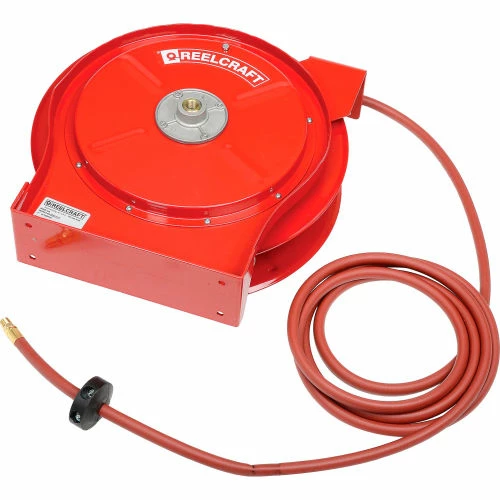 Reelcraft 5650 OLP 3/8"x50' 300 PSI Premium Duty All Steel Spring Retractable Compact Hose Reel 9 Reelcraft 5650 OLP 3/8"x50' 300 PSI Premium Duty All Steel Spring Retractable Compact Hose Reel - Image 7