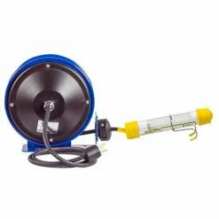 Coxreels PC10-3016-C Compact Efficient Heavy Duty Power Cord Reel w/ A Fluor. Tube Light, 16 Ga.