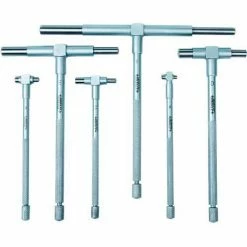 INSIZE Telescoping Gage Set, 4206-1, 5/16 - 6 Range, 6 Pcs