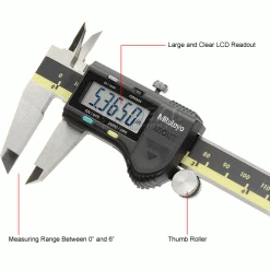Mitutoyo 500-196-30 Digimatic 0-6''/150MM Stainless Steel Digital Caliper 19 Mitutoyo 500-196-30 Digimatic 0-6''/150MM Stainless Steel Digital Caliper -Cord Reels Shop 499126 2wco