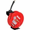 Global Industrial™ Spring Retractable Steel Hose Reel w/ 3/8" x 25'L Hose, 300 PSI -Cord Reels Shop 534172