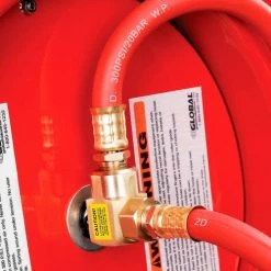 Global Industrial™ Spring Retractable Steel Hose Reel w/ 3/8" x 25'L Hose, 300 PSI -Cord Reels Shop 534172 10