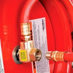 Global Industrial™ Spring Retractable Steel Hose Reel w/ 3/8" x 50'L Hose, 300 PSI -Cord Reels Shop 534173 09
