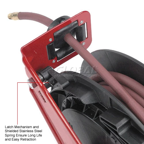 Reelcraft RT650-OLP 3/8"x 50' 300 PSI Medium Duty Low Pressure Spring Retractable Hose Reel 13 Reelcraft RT650-OLP 3/8"x 50' 300 PSI Medium Duty Low Pressure Spring Retractable Hose Reel - Image 11