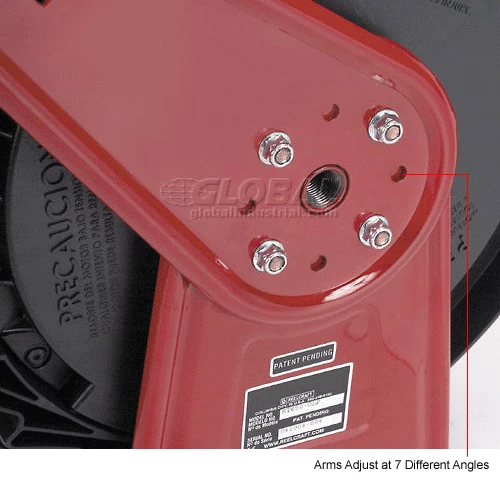 Reelcraft RT650-OLP 3/8"x 50' 300 PSI Medium Duty Low Pressure Spring Retractable Hose Reel 14 Reelcraft RT650-OLP 3/8"x 50' 300 PSI Medium Duty Low Pressure Spring Retractable Hose Reel - Image 12