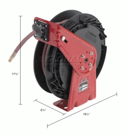 Reelcraft RT650-OLP 3/8"x 50' 300 PSI Medium Duty Low Pressure Spring Retractable Hose Reel 27 Reelcraft RT650-OLP 3/8"x 50' 300 PSI Medium Duty Low Pressure Spring Retractable Hose Reel -Cord Reels Shop 854109 dim