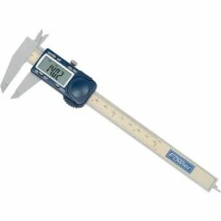 Fowler 54-101-175-0 Poly-Cal 0-6''/150MM Fractional Large Easy-Read Display Plastic Digital Caliper