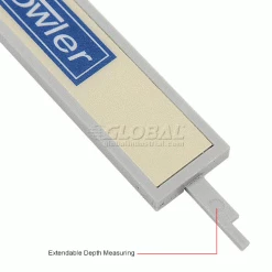 Fowler 54-101-175-0 Poly-Cal 0-6''/150MM Fractional Large Easy-Read Display Plastic Digital Caliper -Cord Reels Shop B228405IN 3wco