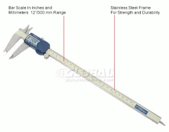 Fowler 54-101-300-1 Xtra-Value Cal 0-12''/300MM Large Easy-Read Display Stainless Digital Caliper 20 Fowler 54-101-300-1 Xtra-Value Cal 0-12''/300MM Large Easy-Read Display Stainless Digital Caliper -Cord Reels Shop B228406IN 1wco