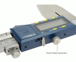 Fowler 54-100-024-1 Xtra-Range 0-24''/600MM Elongated Jaws Stainless Digital Caliper W/ Data Output -Cord Reels Shop B228411IN 3wco