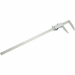 Fowler 54-100-024-1 Xtra-Range 0-24''/600MM Elongated Jaws Stainless Digital Caliper W/ Data Output -Cord Reels Shop B228411 05