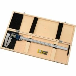 Fowler 54-100-312-0 Xtra-Range 0-12''/300MM Elongated Jaws Stainless Digital Caliper W/ Data Output -Cord Reels Shop B228414 02