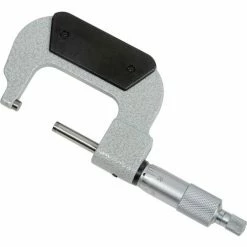 Fowler 52-224-002-1 1-2" Mechanical Outside Micrometer W/ Ratchet Stop Thimble -Cord Reels Shop B228420 03