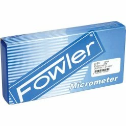 Fowler 52-224-002-1 1-2" Mechanical Outside Micrometer W/ Ratchet Stop Thimble -Cord Reels Shop B228420 06