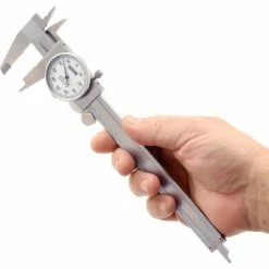 Fowler 52-008-007-01 0-6" Dial Caliper W/White Dial -Cord Reels Shop B228429 04