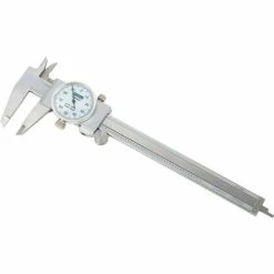 Fowler 52-008-706-0 0-6" Shockproof Dial Caliper W/White Dial