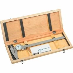 Fowler 52-025-112-0 0-12" Heavy Duty Dial Caliper W/White Dial -Cord Reels Shop B228435 02
