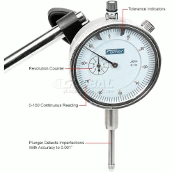 Fowler 52-585-110-0 Magnetic Base with Fine Adjust and Dial Indicator Combo -Cord Reels Shop B228444 2wco