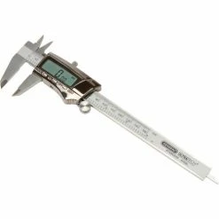 General Tools 147 0-6''/150MM Fractional Extra Large Easy-Read Display Stainless Digital Caliper