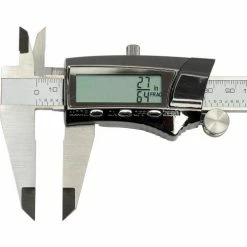General Tools 1478 0-8''/200MM Fractional Stainless Steel Digital Caliper -Cord Reels Shop B249848 01