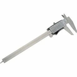 General Tools 1478 0-8''/200MM Fractional Stainless Steel Digital Caliper -Cord Reels Shop B249848 02