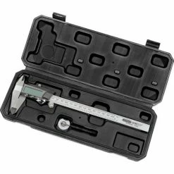 General Tools 1478 0-8''/200MM Fractional Stainless Steel Digital Caliper -Cord Reels Shop B249848 04