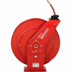 Reelcraft 7670 OLP 3/8"x70' 300 PSI Heavy Duty Spring Retractable Low Pressure Hose Reel -Cord Reels Shop B250742 03