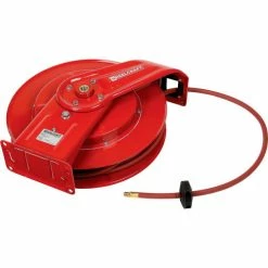 Reelcraft 7670 OLP 3/8"x70' 300 PSI Heavy Duty Spring Retractable Low Pressure Hose Reel -Cord Reels Shop B250742 04