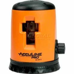 Johnson Level & Tool Johnson Level 40-0912 Self-Leveling Cross-Line Laser Level -Cord Reels Shop B455848 02