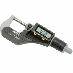Fowler Xtra Value 0-1"/25.4MM IP54 Digital Micrometer Data Output & Ratchet Stop Thimble