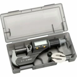 Fowler Xtra Value 0-1"/25.4MM IP54 Digital Micrometer Data Output & Ratchet Stop Thimble -Cord Reels Shop B476725 02