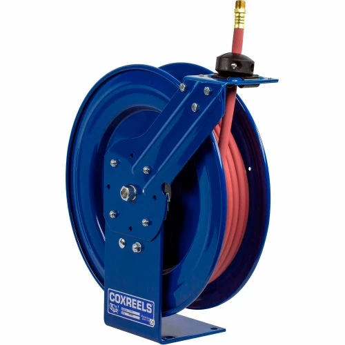 Coxreels P-LP-350 3/8"x50' 300 PSI Spring Retractable Low Pressure Steel Hose Reel 3 Coxreels P-LP-350 3/8"x50' 300 PSI Spring Retractable Low Pressure Steel Hose Reel