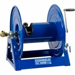 Coxreels 1125-4-100 1/2"x100' 3000 PSI Hand Crank Medium Pressure Hose Reel