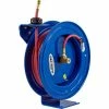 Coxreels P-LP-125-AL 1/4"x25' 300 PSI Alumi-Pro® Spring Rewind Lightweight Aluminum Hose Reel -Cord Reels Shop B584998 Z