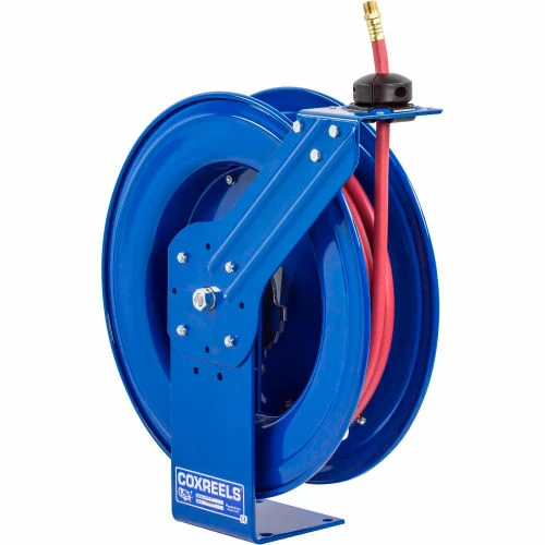 Coxreels SH-N-350 3/8"x50' 300 PSI Heavy Duty Spring Retractable Low Pressure Hose Reel 3 Coxreels SH-N-350 3/8"x50' 300 PSI Heavy Duty Spring Retractable Low Pressure Hose Reel