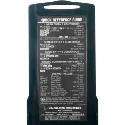 Calculated Industries Construction Master Pro - Advanced Construction-Math Feet-Inch-Fraction and Metric Calculator 15 Calculated Industries Construction Master Pro - Advanced Construction-Math Feet-Inch-Fraction and Metric Calculator -Cord Reels Shop B588641 02