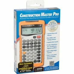 Calculated Industries Construction Master Pro - Advanced Construction-Math Feet-Inch-Fraction and Metric Calculator 17 Calculated Industries Construction Master Pro - Advanced Construction-Math Feet-Inch-Fraction and Metric Calculator -Cord Reels Shop B588641 04
