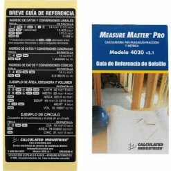 Calculated Industries Measure Master Pro - Feet-Inch-Fraction and Metric Calculator -Cord Reels Shop B588649 06