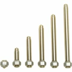 Mitutoyo 104-137 0-6" 12 Piece Interchangeable Anvil Mechanical Micrometer -Cord Reels Shop B611356 04