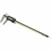 Mitutoyo 500-193-30CAL Digimatic 0-12''/300MM Stainless Digital Caliper W/ Long Form Calibration -Cord Reels Shop B611435C