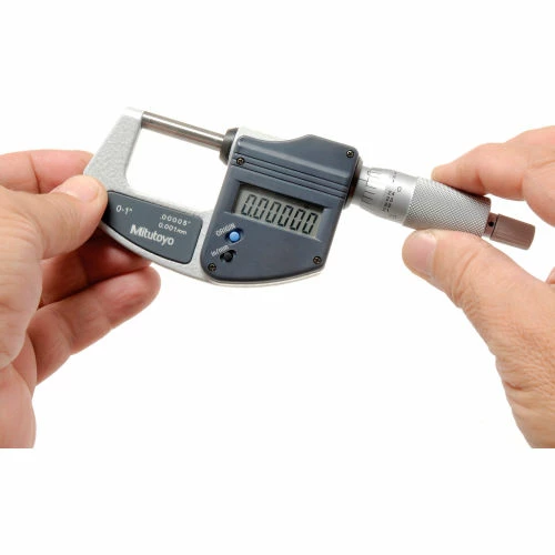 Mitutoyo 293-831-30 Digimatic 0-1"/25.4MM Digital Micrometer W/Ratchet Stop Thimble 4 Mitutoyo 293-831-30 Digimatic 0-1"/25.4MM Digital Micrometer W/Ratchet Stop Thimble - Image 2