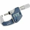 Mitutoyo 293-832-30 Digimatic 0-1"/25.4MM Digital Micrometer W/Ratchet Friction Thimble -Cord Reels Shop B611564