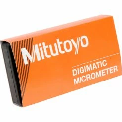 Mitutoyo 293-832-30 Digimatic 0-1"/25.4MM Digital Micrometer W/Ratchet Friction Thimble -Cord Reels Shop B611564 04