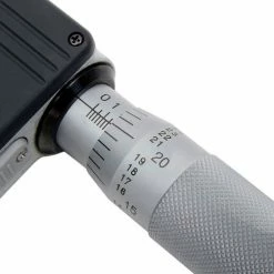 Mitutoyo 342-371-30 Digimatic 0-.8"/20MM Crimp Height Micrometer Data Output & Ratchet Stop Thimble -Cord Reels Shop B611568 04