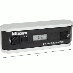 Mitutoyo 950-318 Digital Protractor -Cord Reels Shop B611735 dim