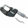 Mitutoyo 293-340-30 Digimatic 0-1"/25.4MM Fast Measure IP65 Digital Micrometer Ratchet Stop Thimble